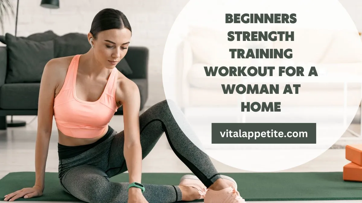 Beginners Strength Training Workout For A Woman At Home